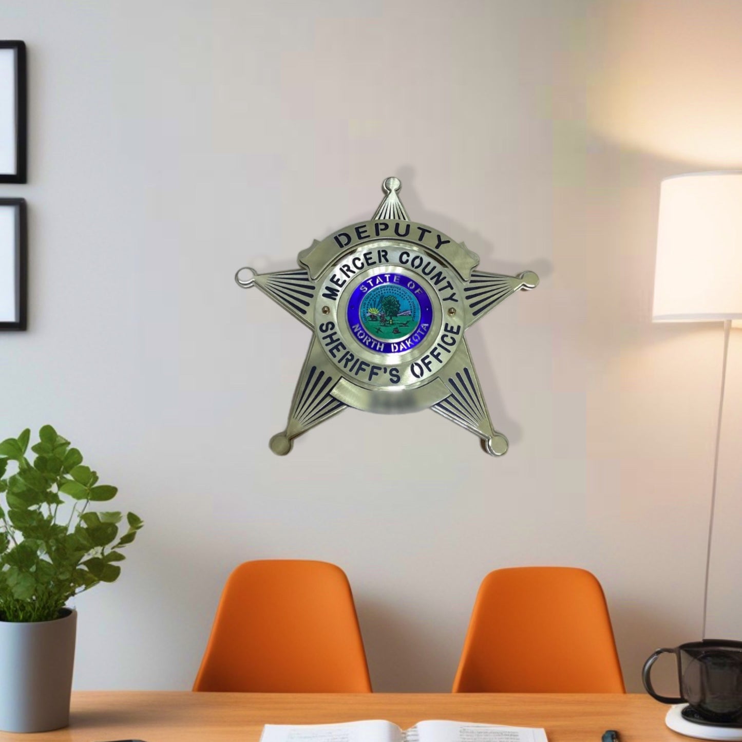 Mercer County Badge