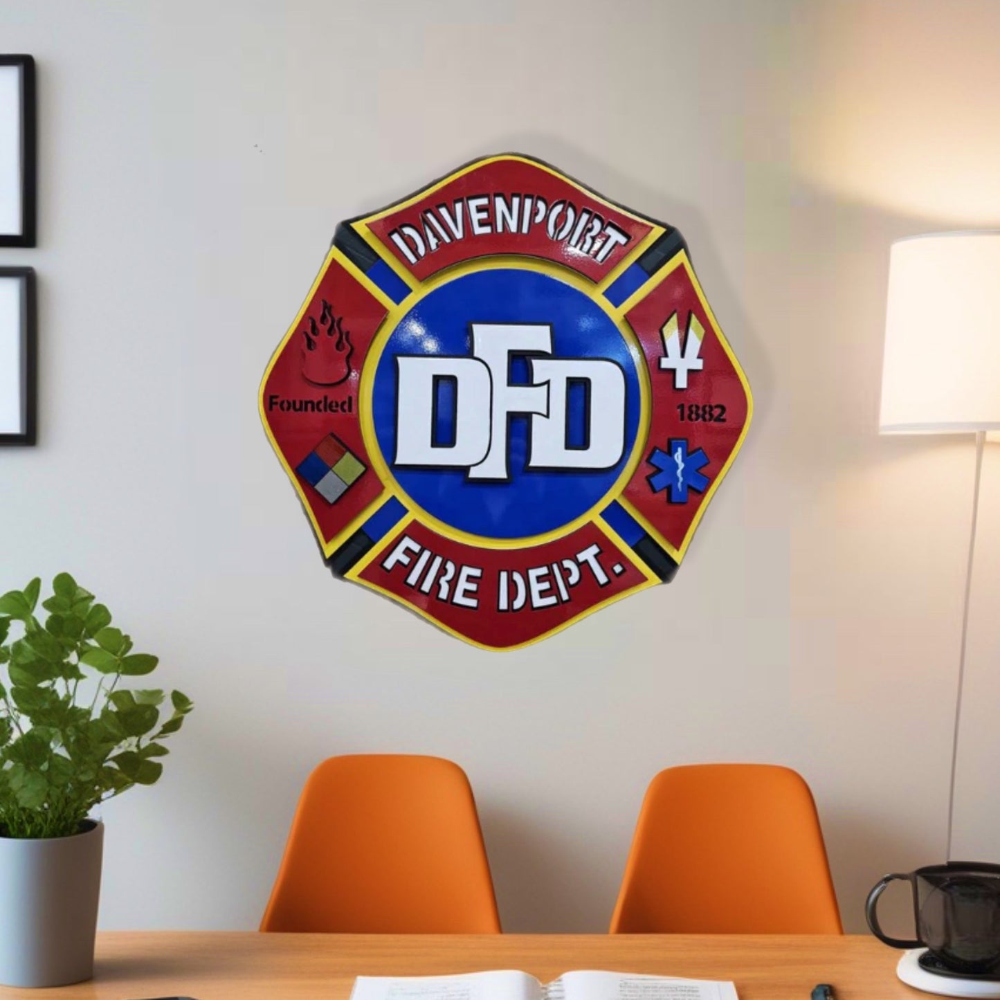 Davenport Fire Patch