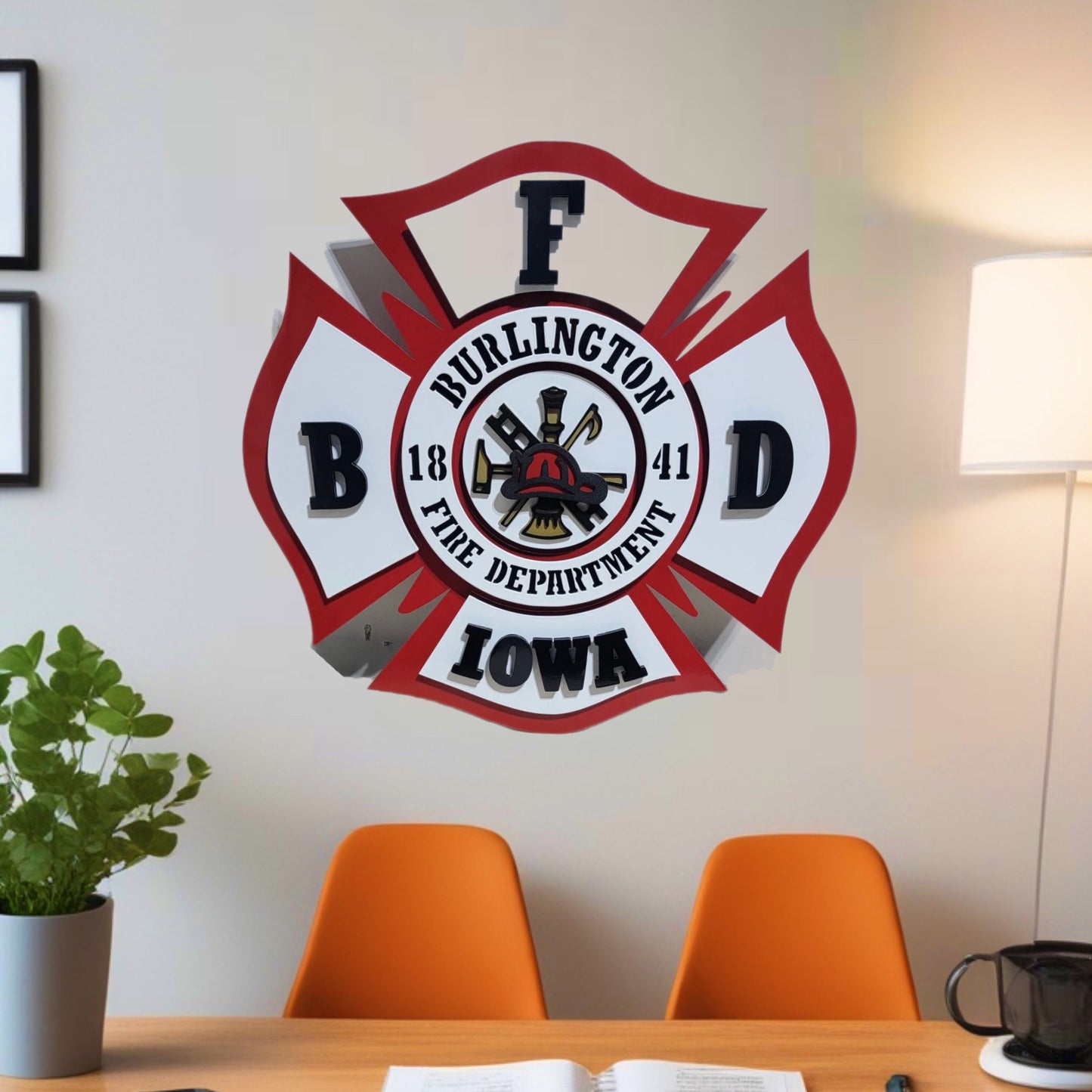 Burlington Fire Department Patch