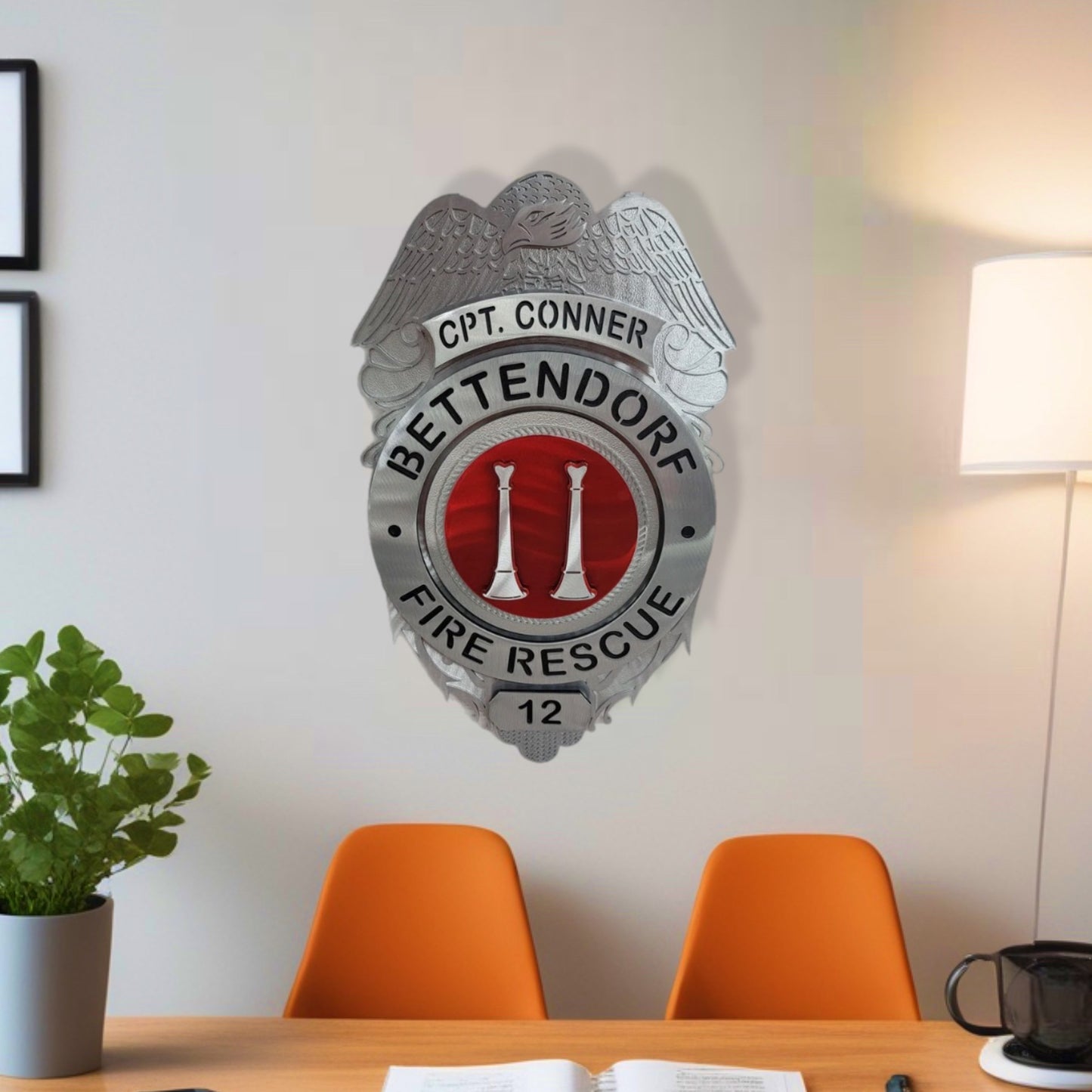 Bettendorf Fire Rescue Badge