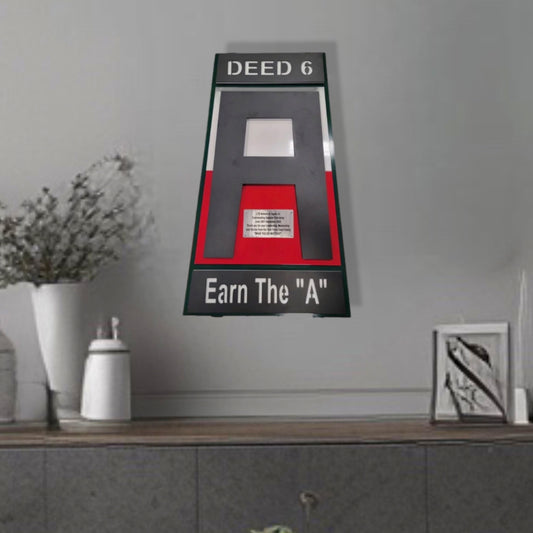 Army A with Banners and Plaque