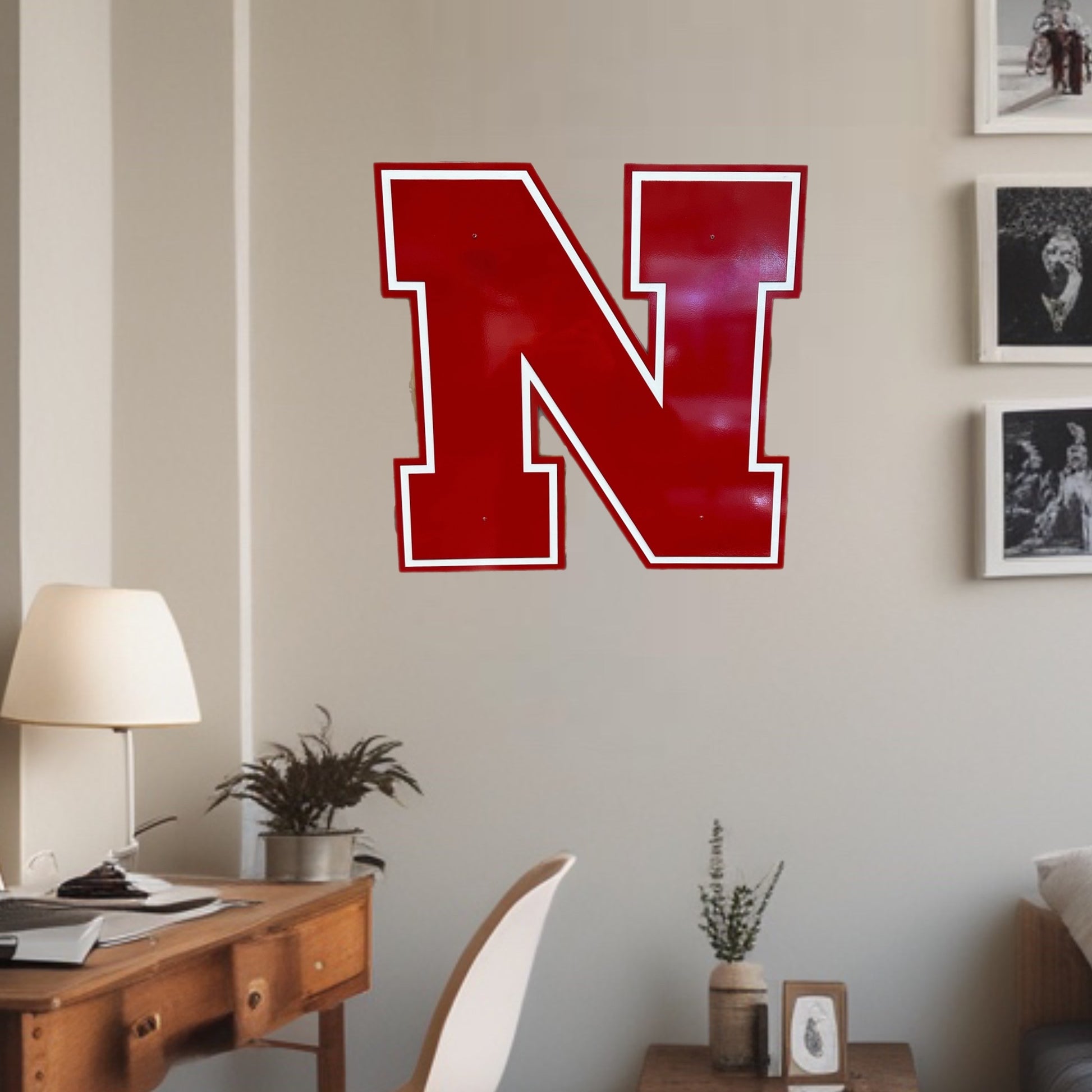Nebraska Cornhuskers "N" Logo Dorm Room Size