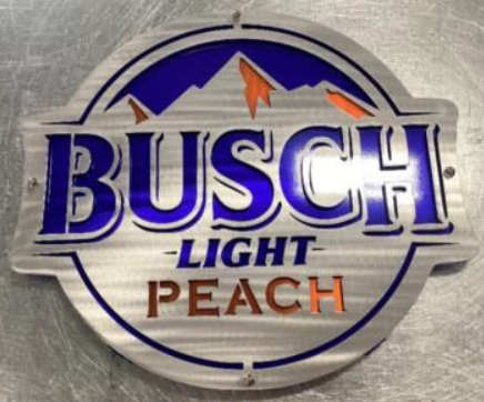 Anheuser-Busch Busch Light Peach Logo