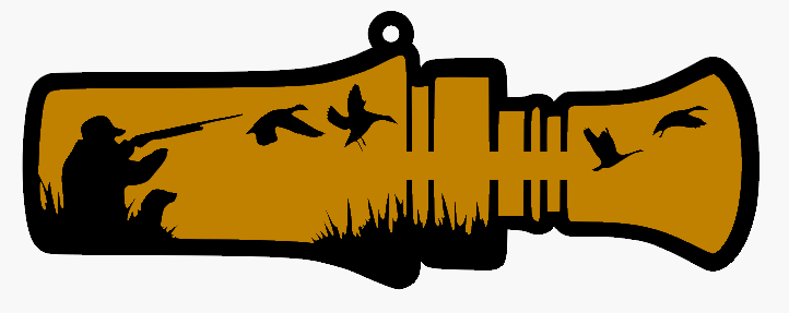 Duck Call Ornament