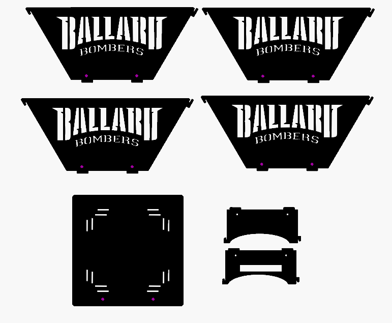 "Ballard Bombers" Logo