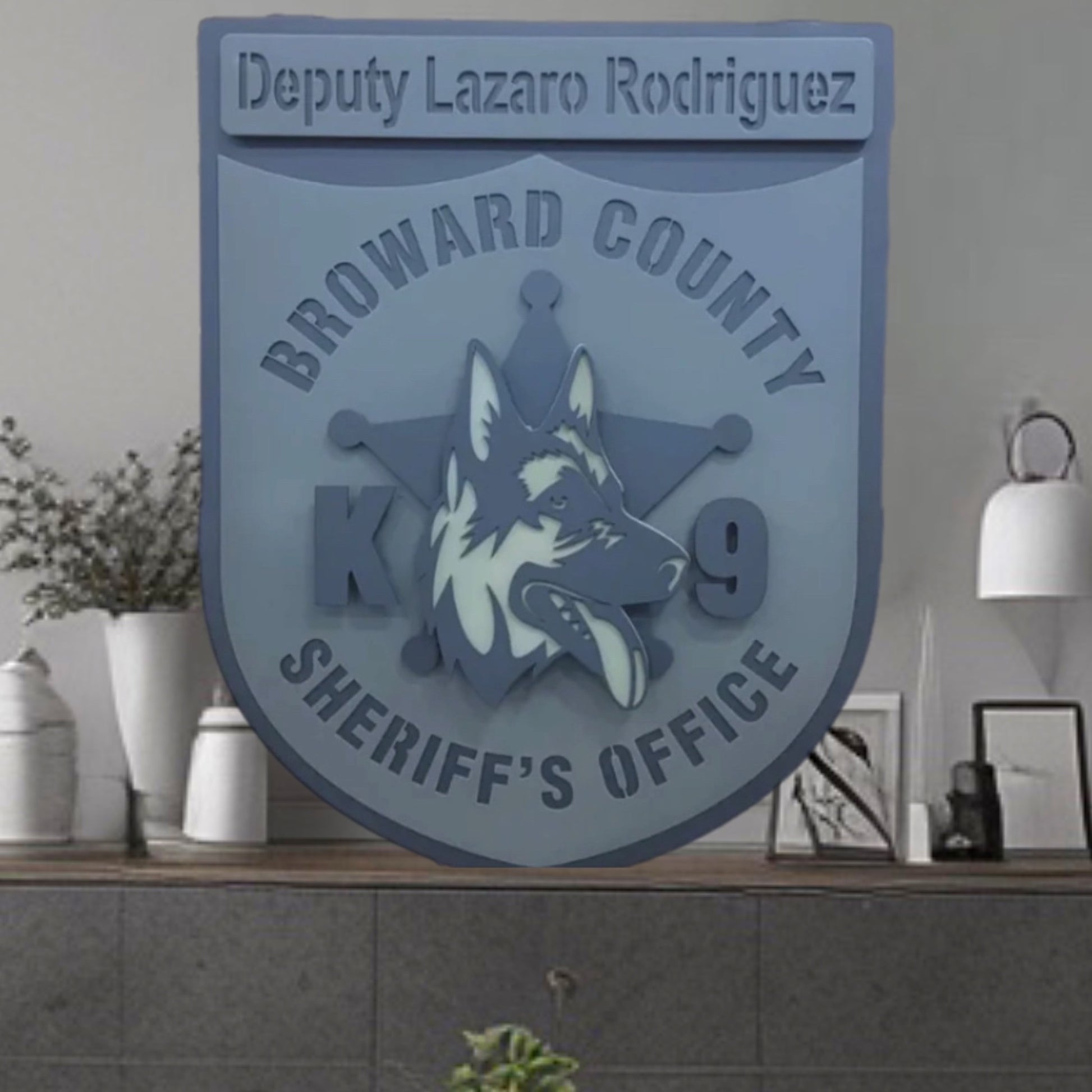 Display Of Sheriff's Office K9