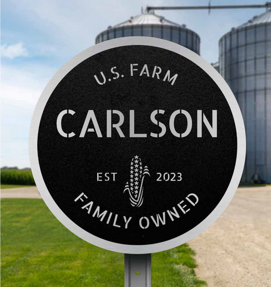 Wyffels Hybrids: Plant your Independence Metal Art Sign