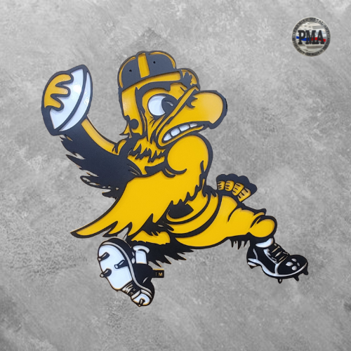 Iowa Hawkeyes Vintage Football Herky