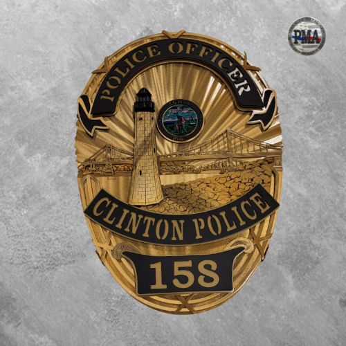 Clinton Police Department Badge