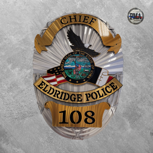 Eldridge Police Badge