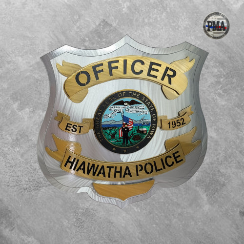 Hiawatha Police Badge