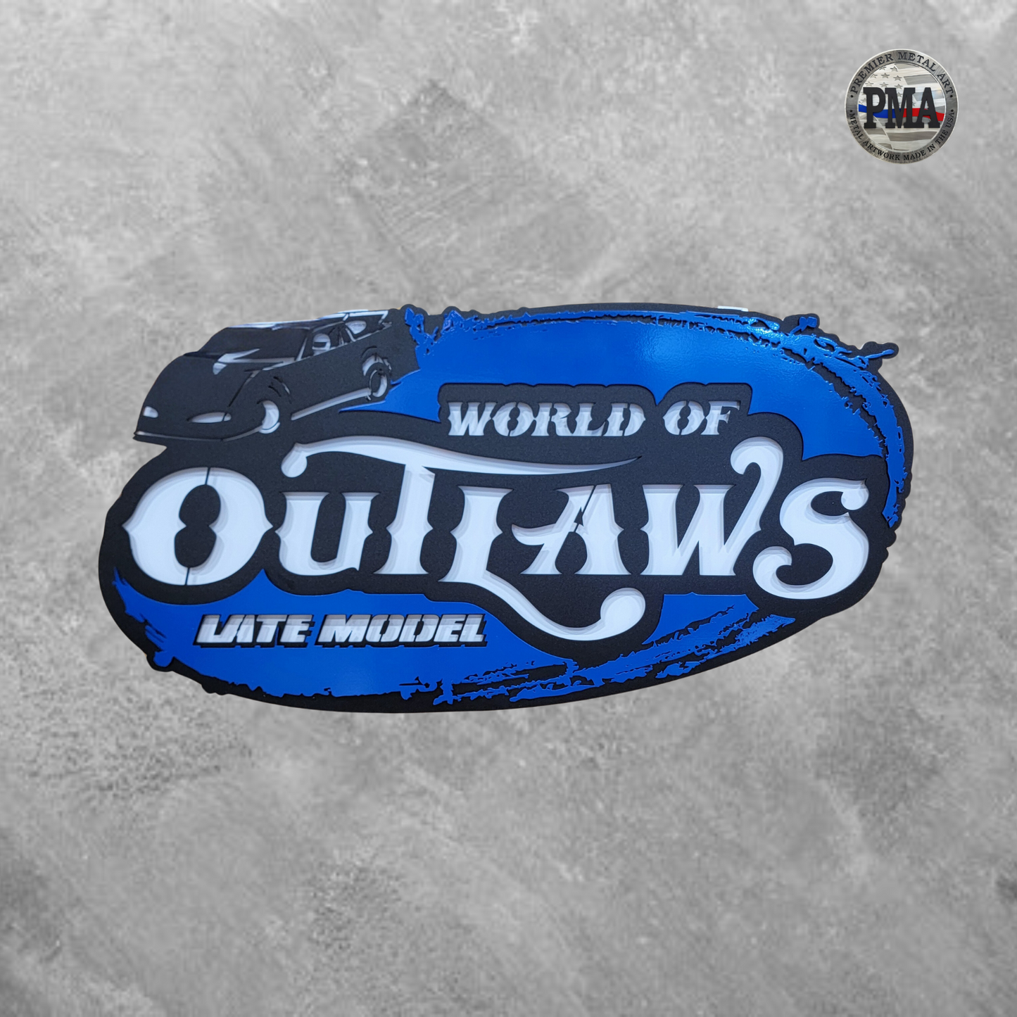 World Of Outlaws Late Model Series Premier Welded Logo