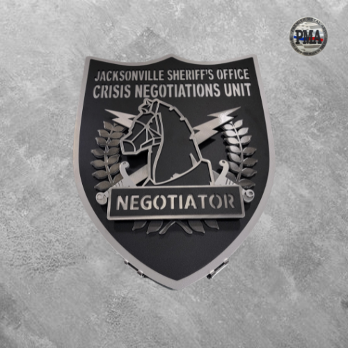 Jacksonville Sheriff's Office Crisis Negotiations Unit Negotiator Badge