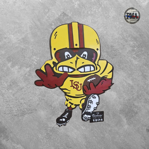 Iowa State Football Vintage Mascot