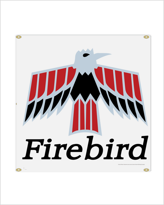 Pontiac 1960's Gen 1 Firebird Garage Banner