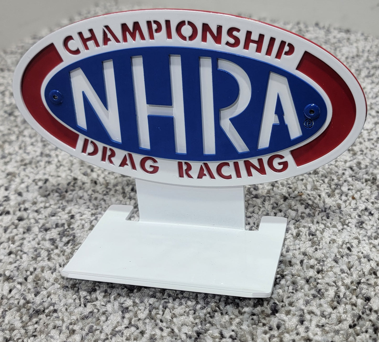 NHRA Championship Drag Racing Logo 1/64 Diecast Display