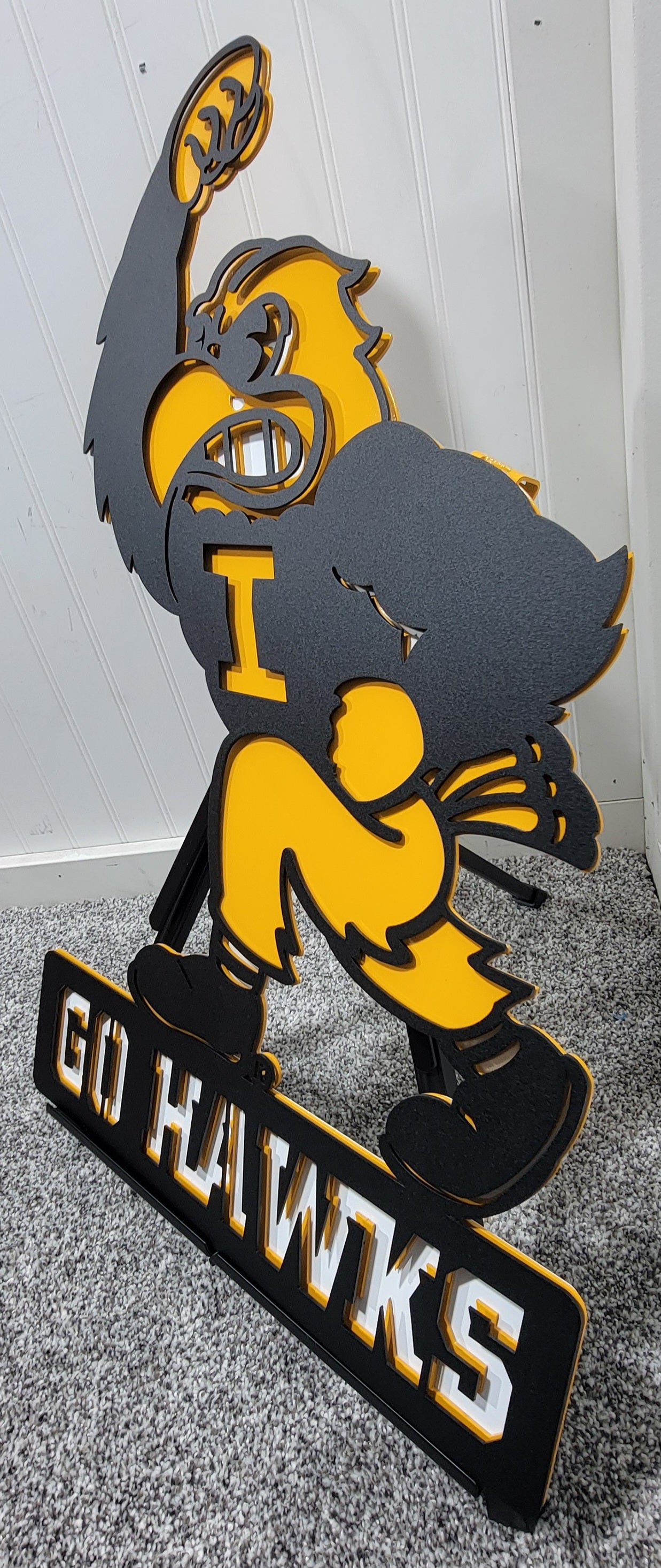 Iowa Hawkeyes Go Hawks Fighting Herky