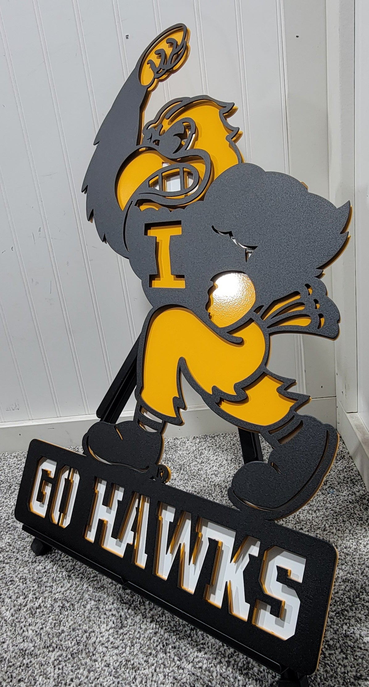 Iowa Hawkeyes Go Hawks Fighting Herky