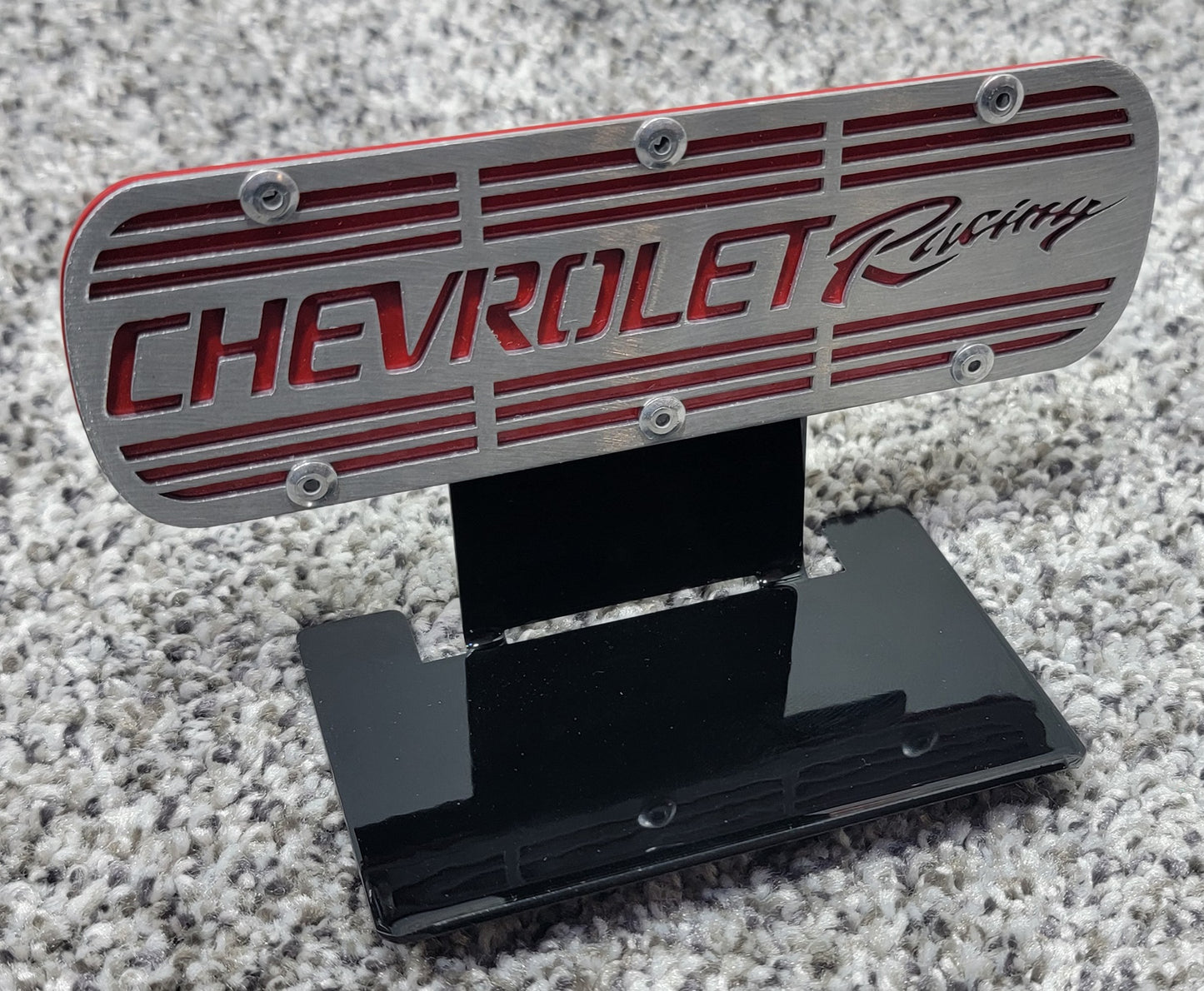Chevrolet Racing Valve Cover Collection - Magnet And Diecast Display