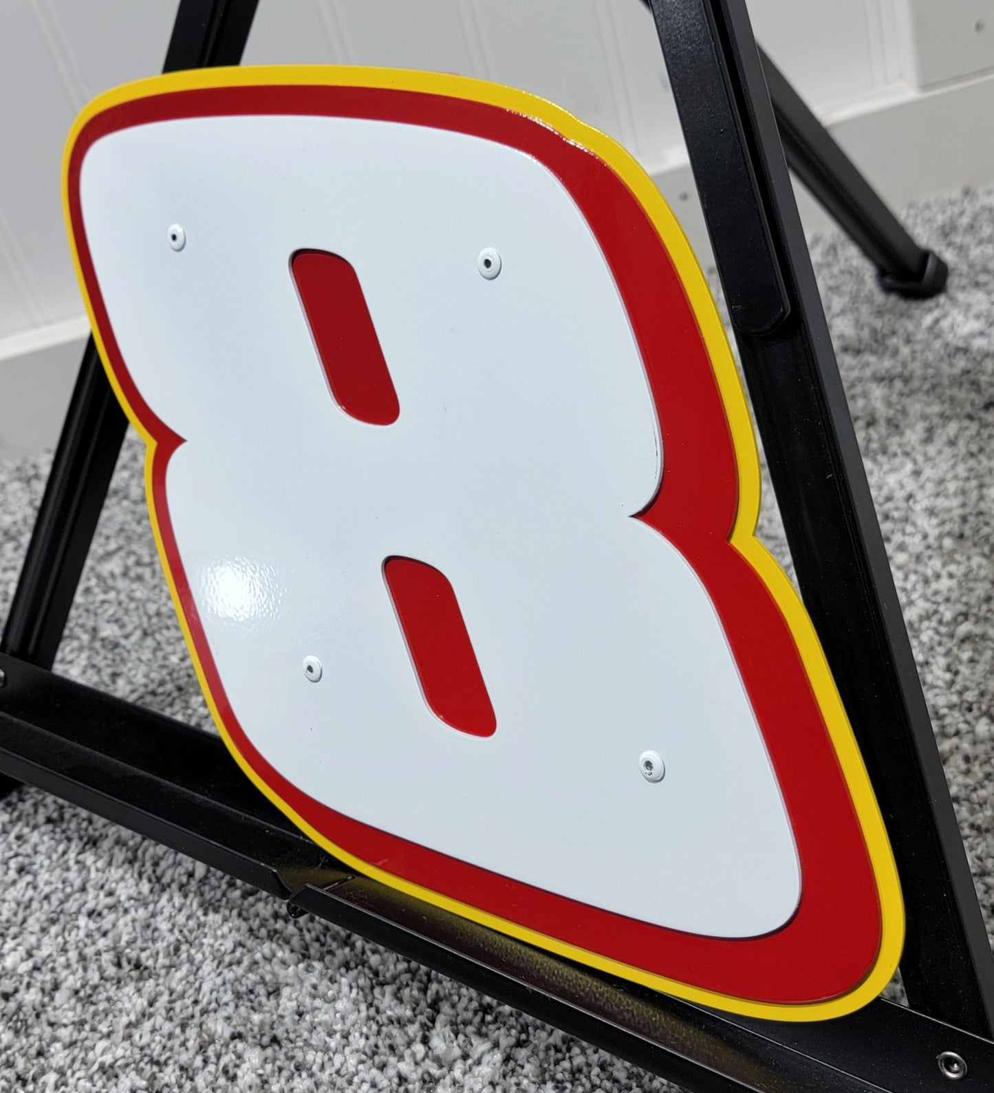 Sammy Smith #8 Plain Sheet Metal Number