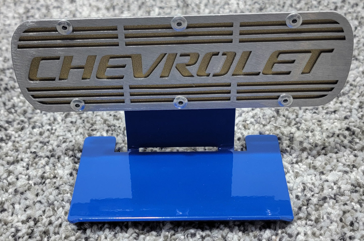 Chevrolet Racing Valve Cover Collection - Magnet And Diecast Display