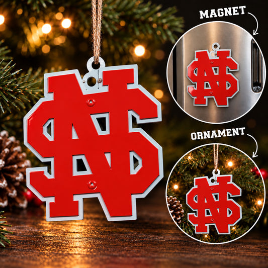 North Scott School District Ornament/Magnet