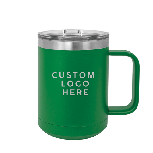 Polar Camel 15 oz Coffee Mug Tumbler with lid