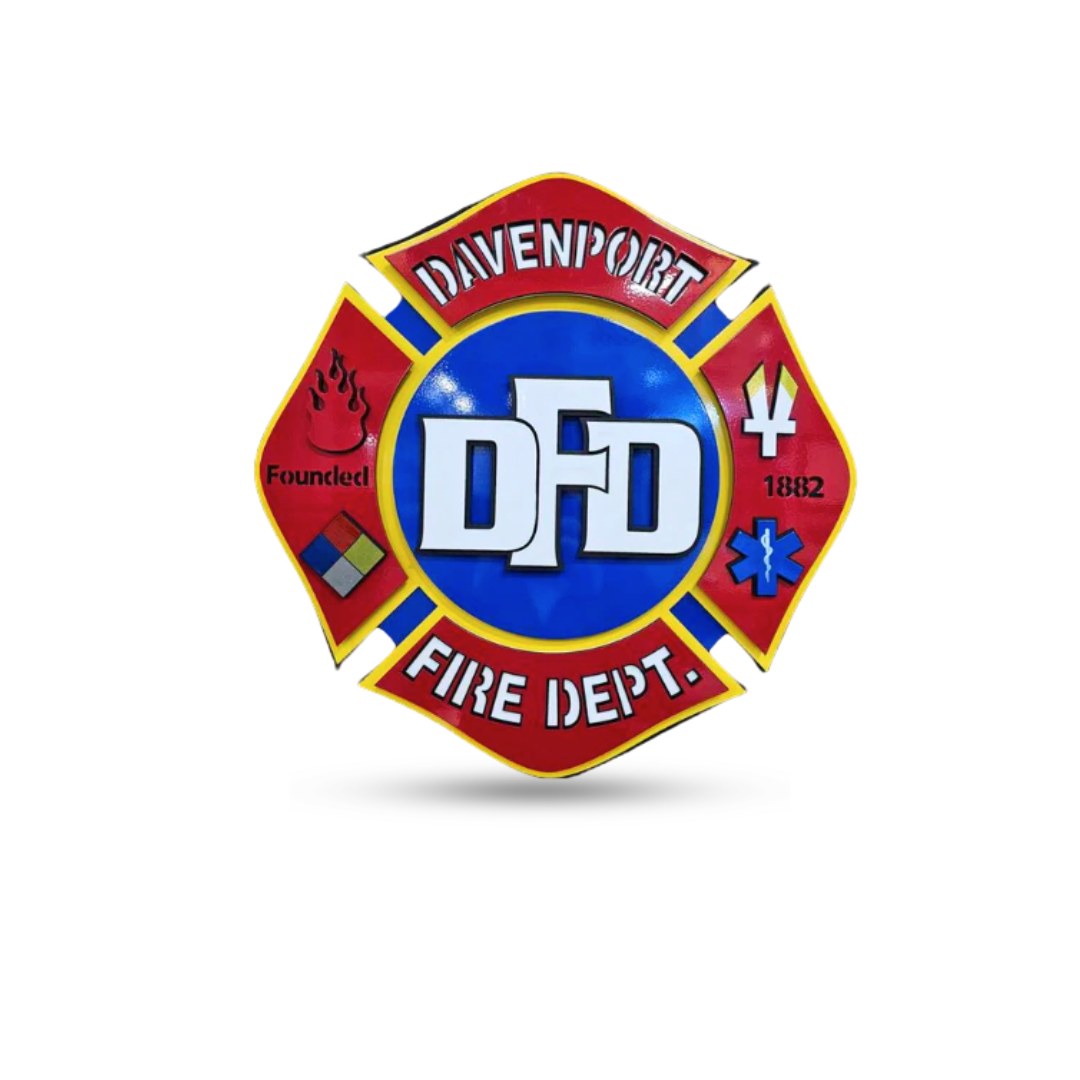 Davenport Fire Patch