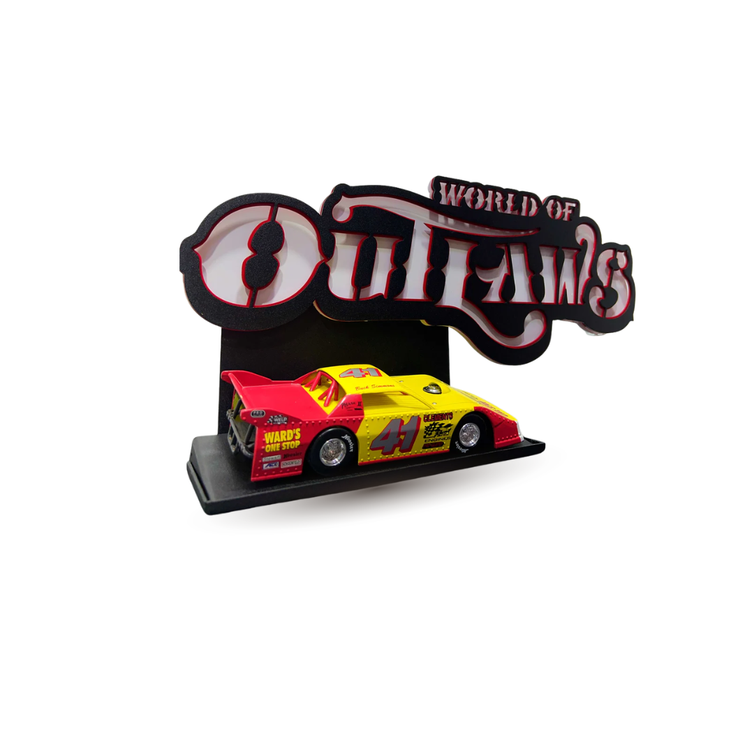 Premier World Of Outlaws 3D Premier Metal Diecast Display