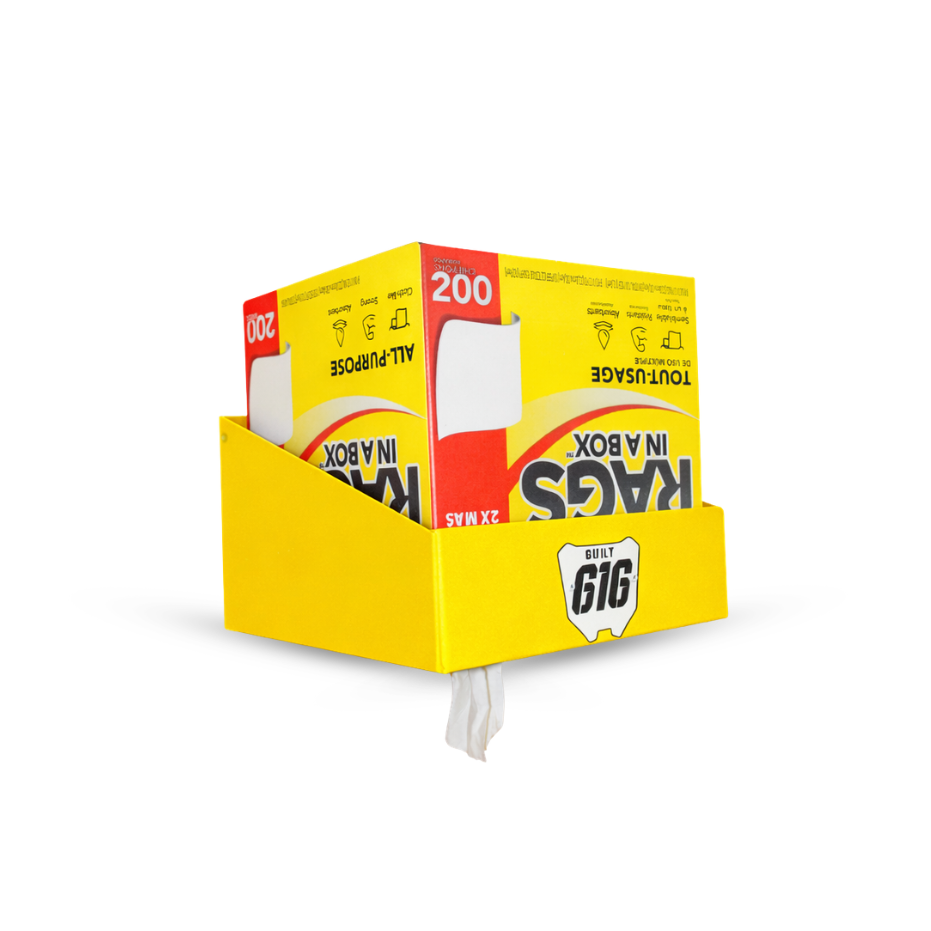 "RAG IN A BOX" DISPENSER