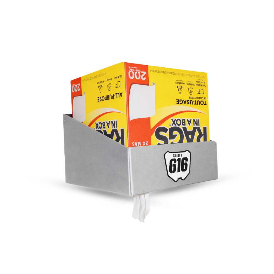"RAG IN A BOX" DISPENSER