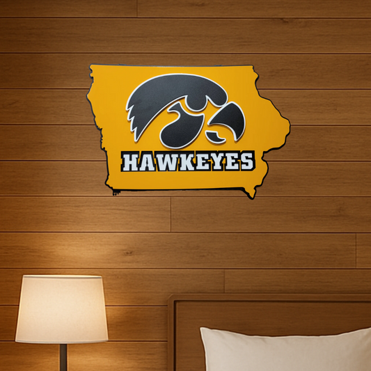 Iowa Hawkeyes Herky Iowa