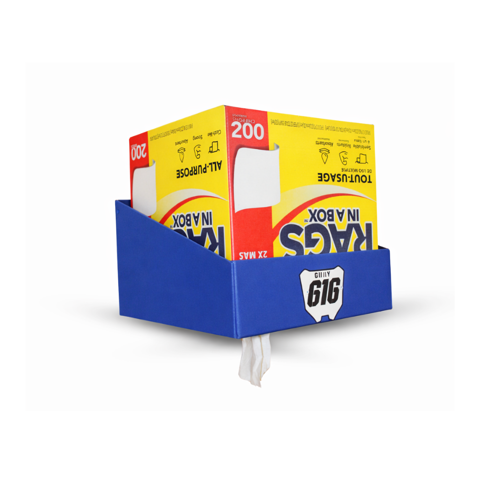 "RAG IN A BOX" DISPENSER