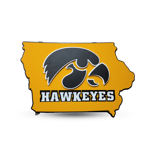 Iowa Hawkeyes Herky Iowa