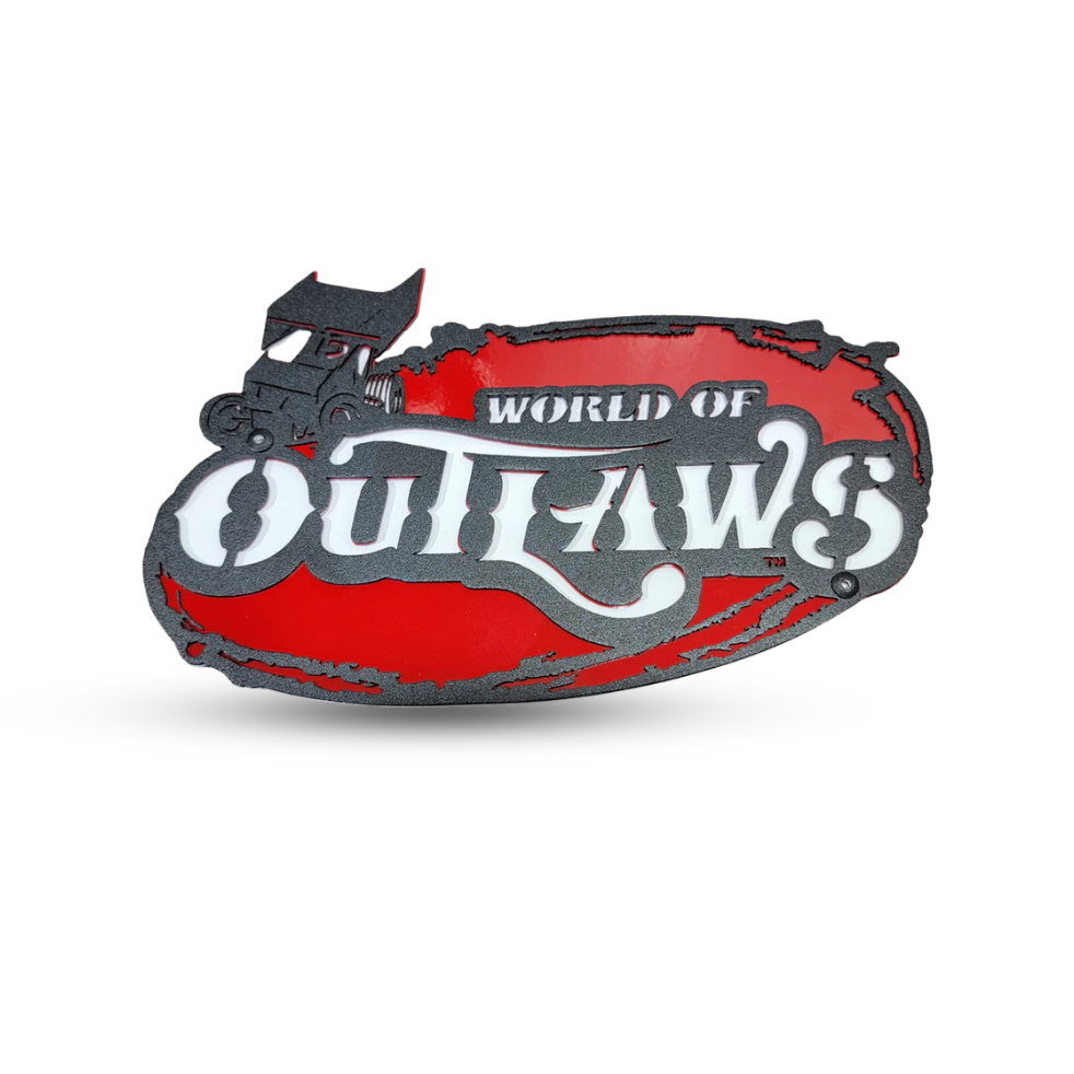 World Of Outlaws Sprint Car Series Logo - Compressed Series