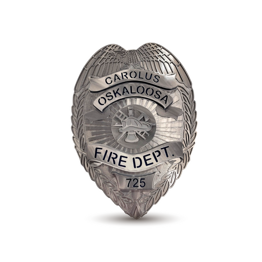Oskaloosa Fire Dept. Badge