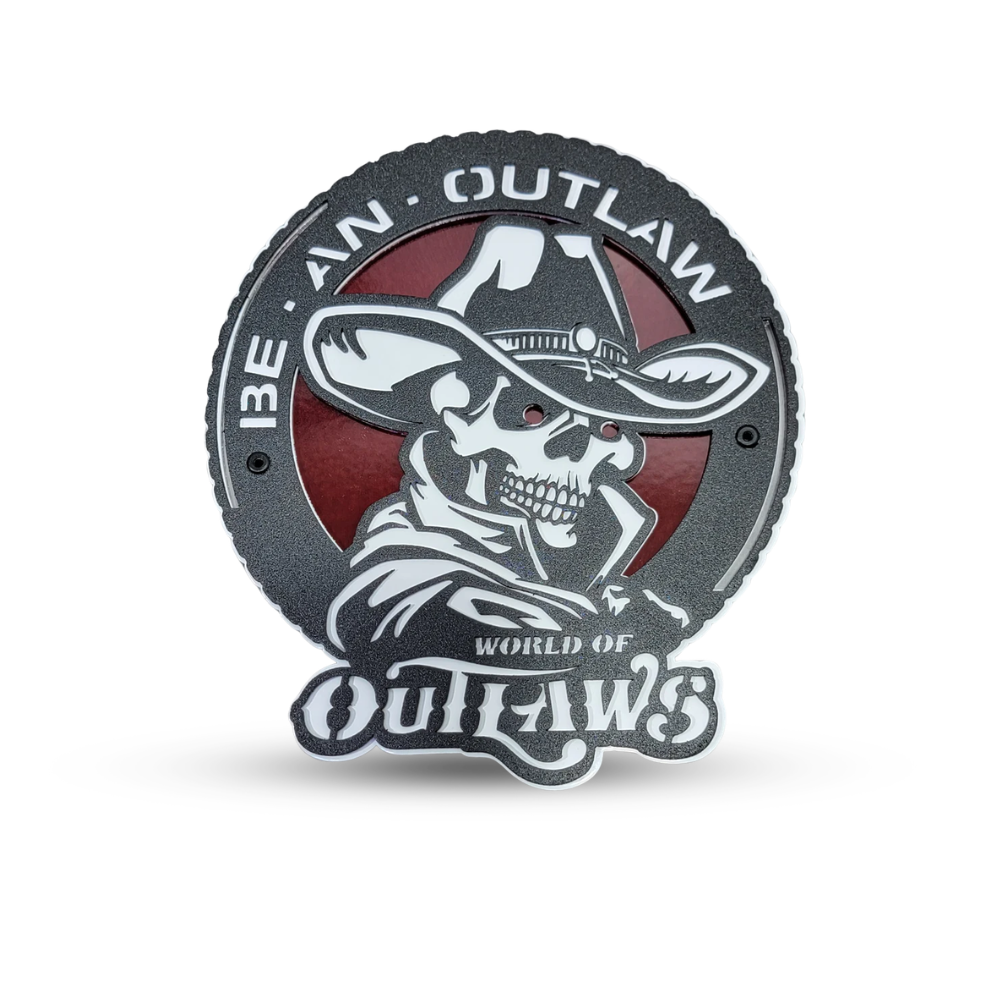 World Of Outlaws Be An Outlaw Logo - Compressed Series