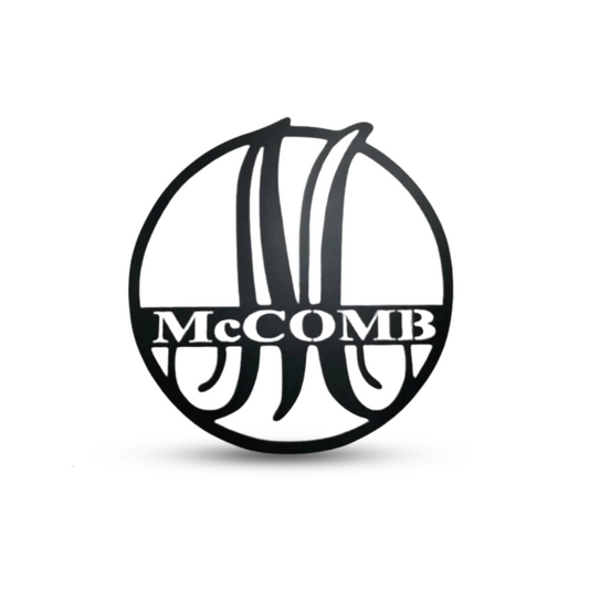 Circle Letter Monogram