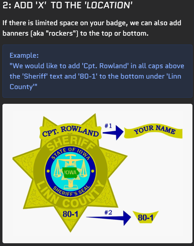 Custom Badge