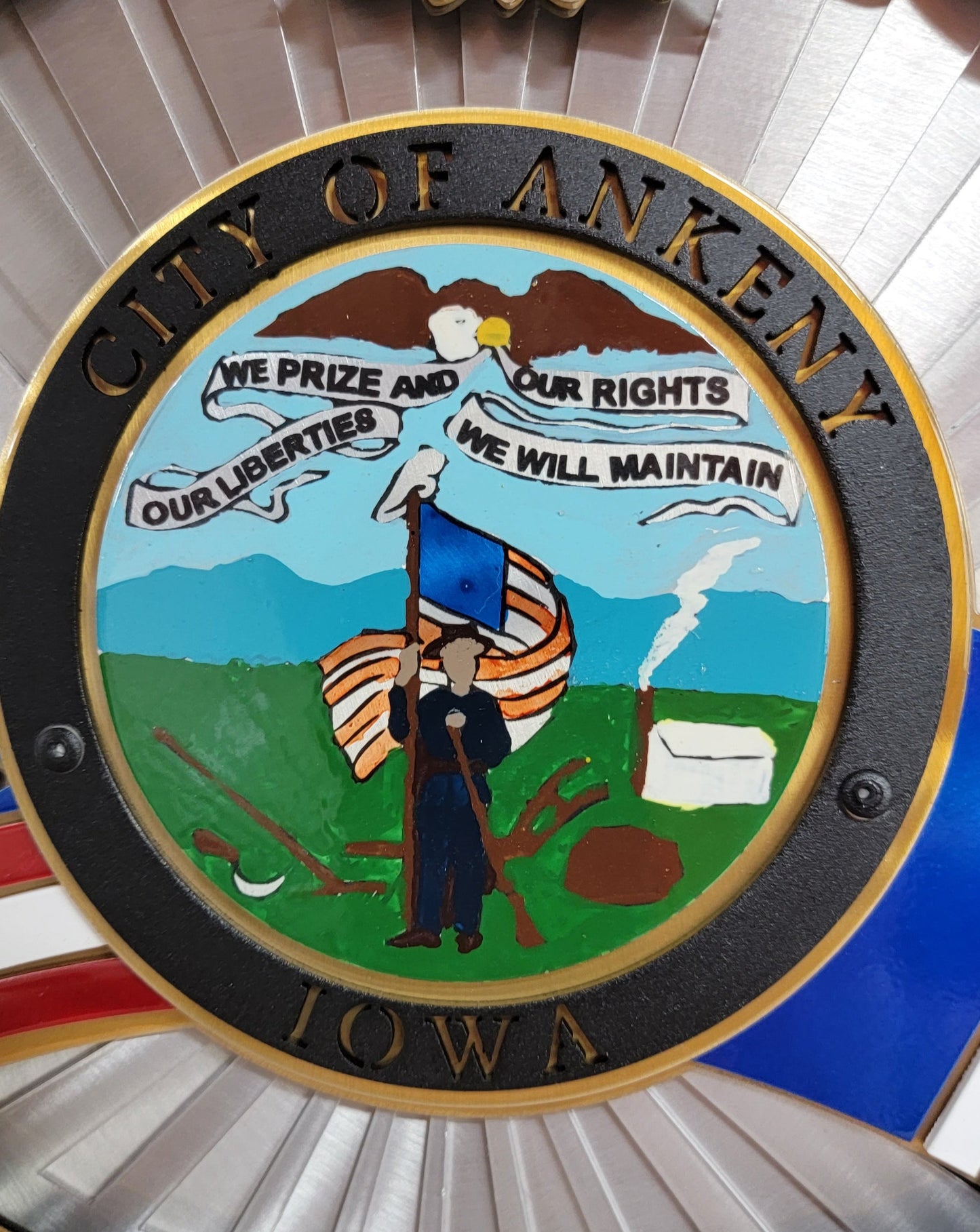 Ankeny Police Badge