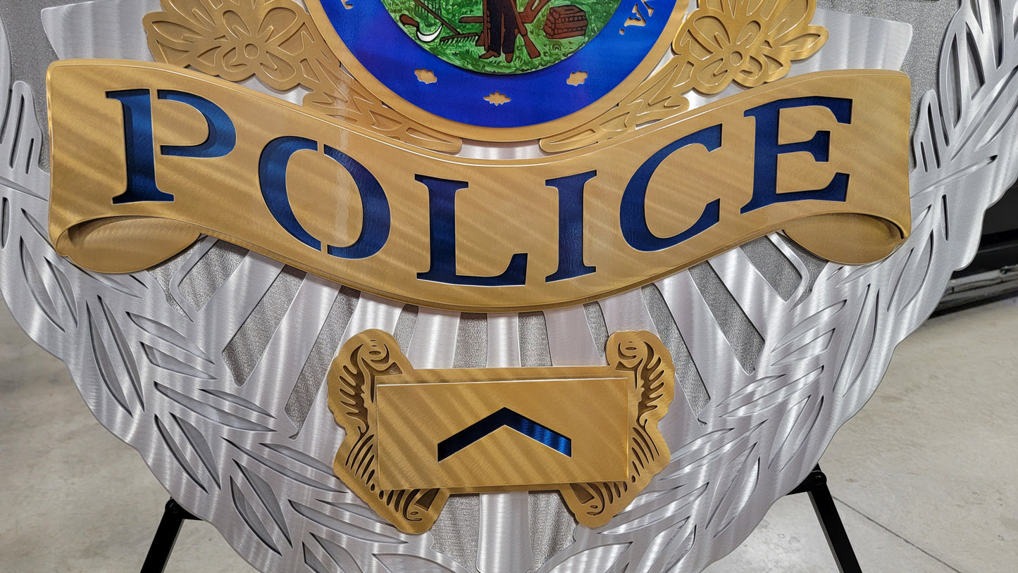 Council Bluffs Police Badge