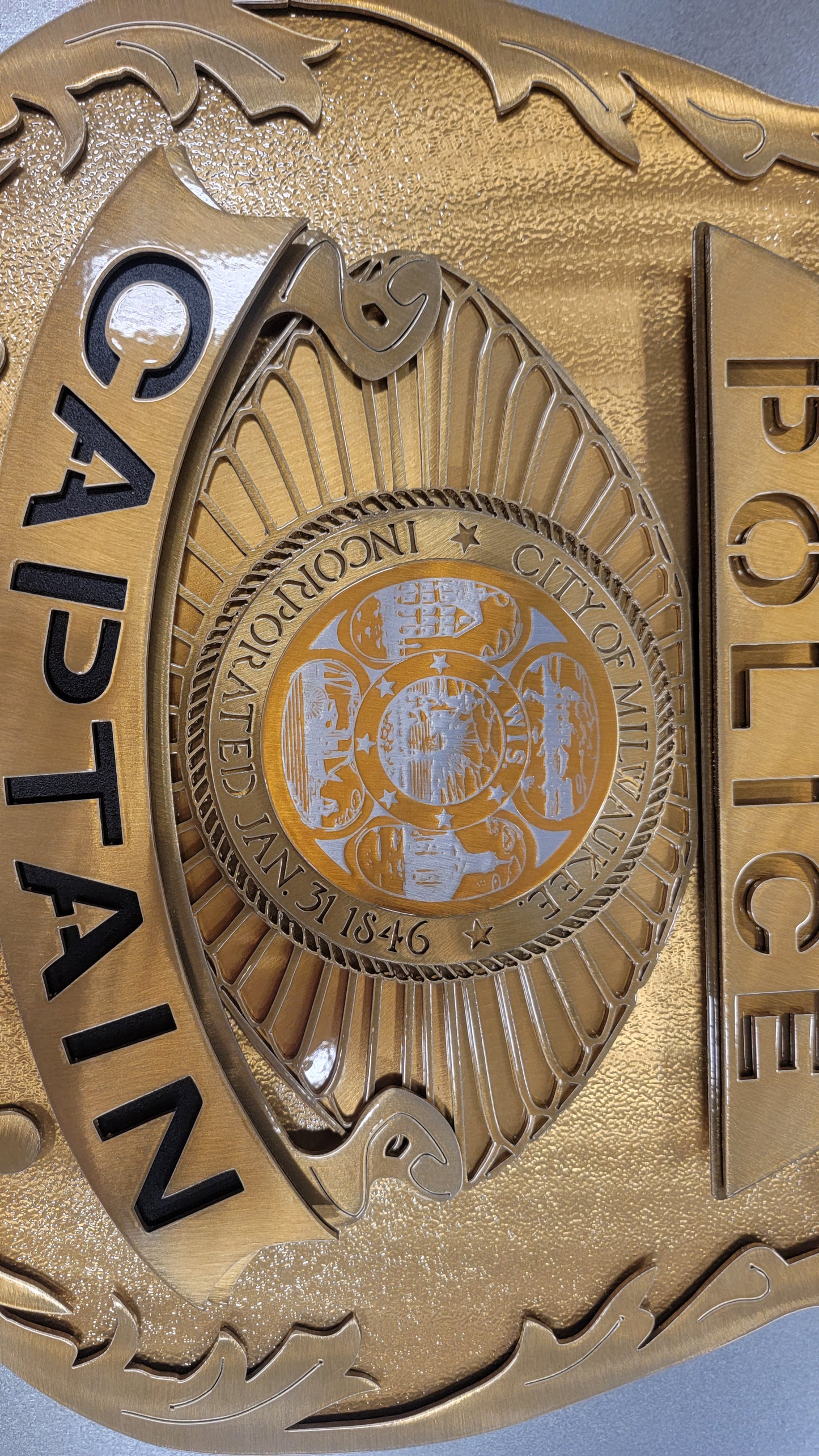 Milwaukee Police Badge