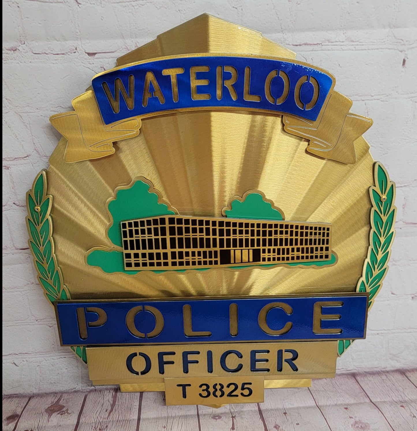 Waterloo Police Badge