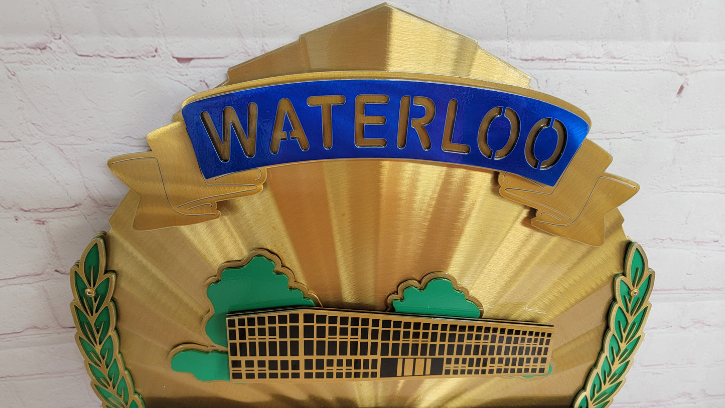 Waterloo Police Badge