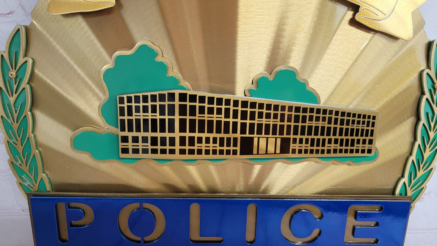 Waterloo Police Badge