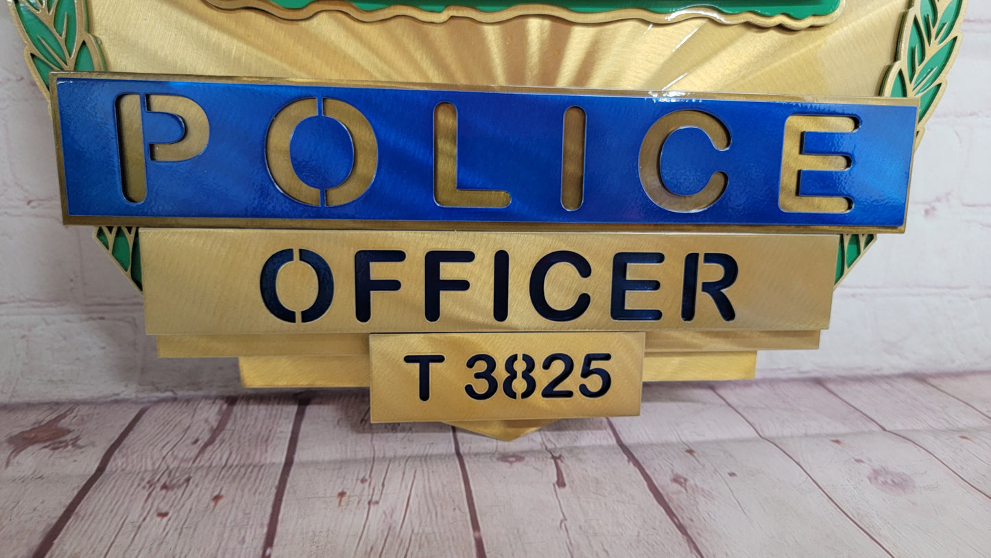 Waterloo Police Badge