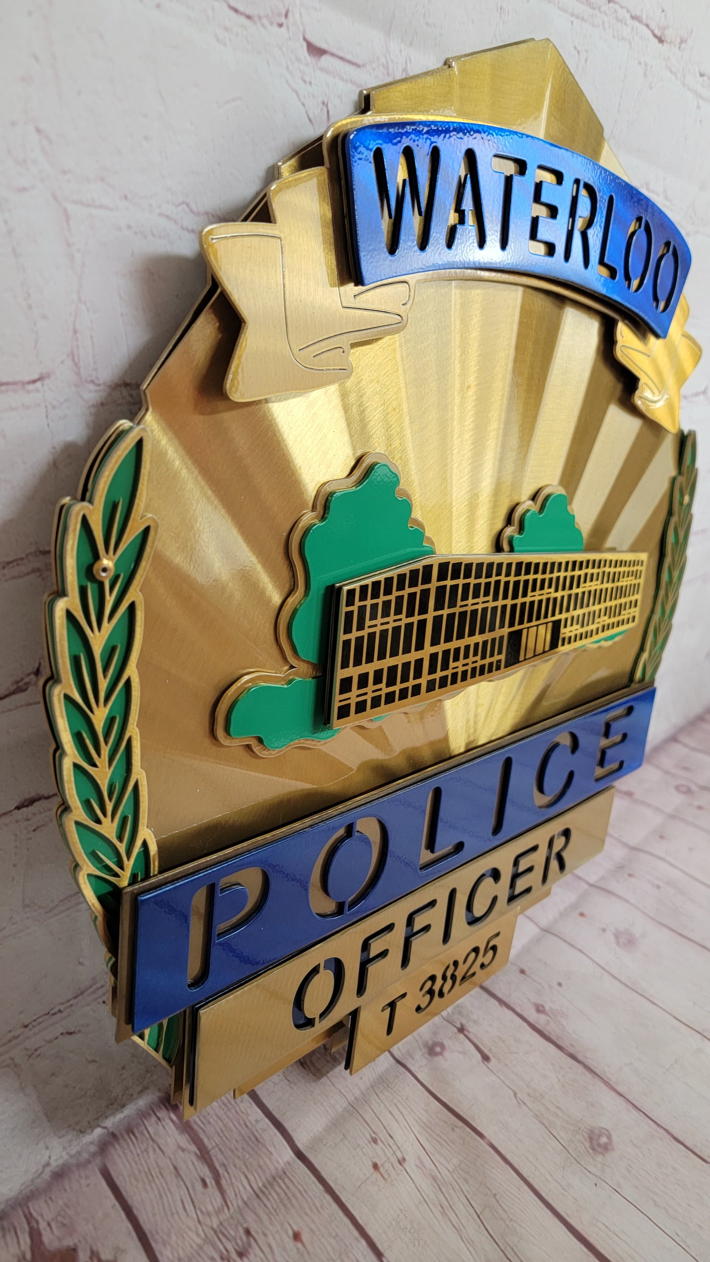 Waterloo Police Badge