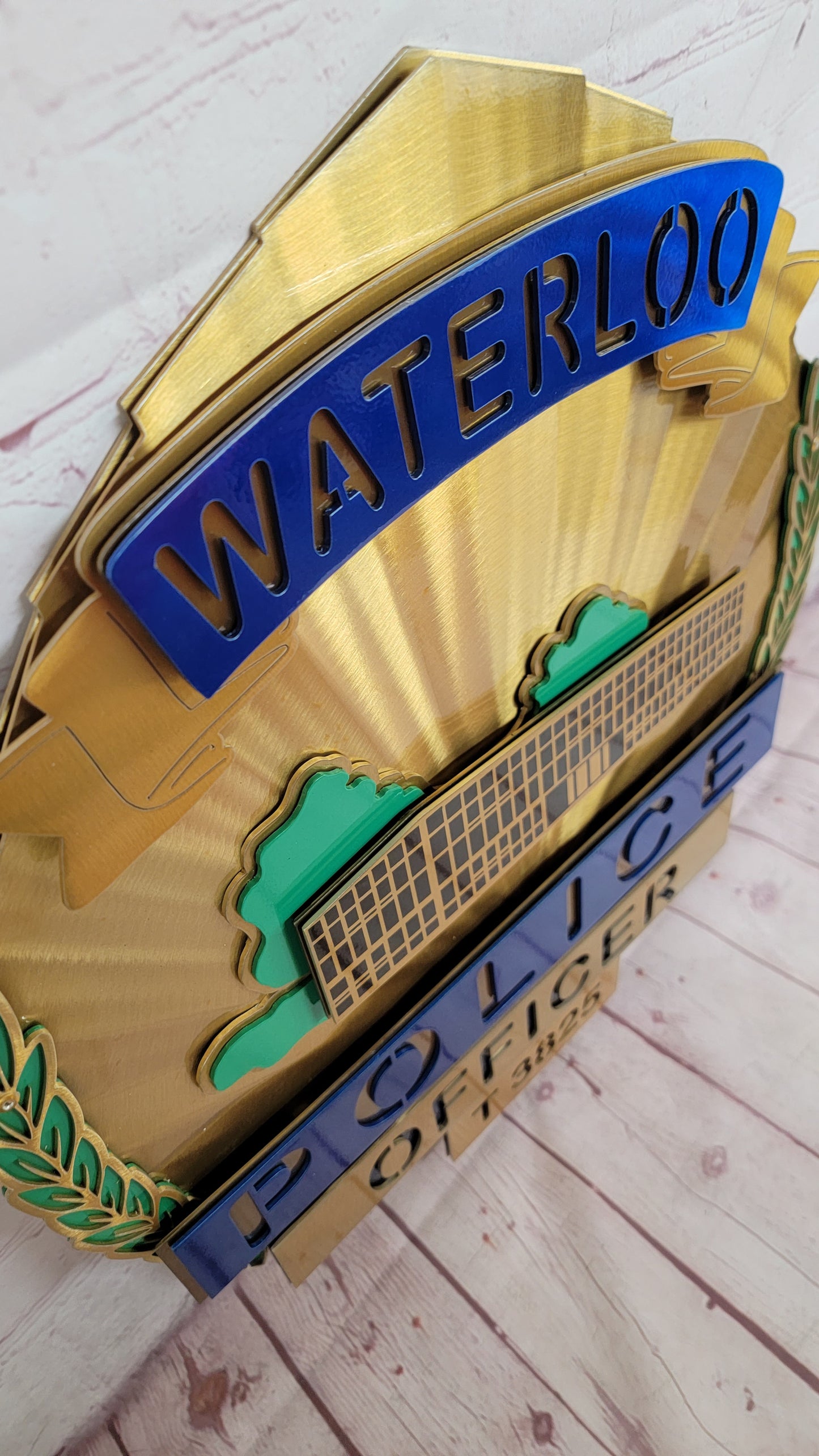 Waterloo Police Badge
