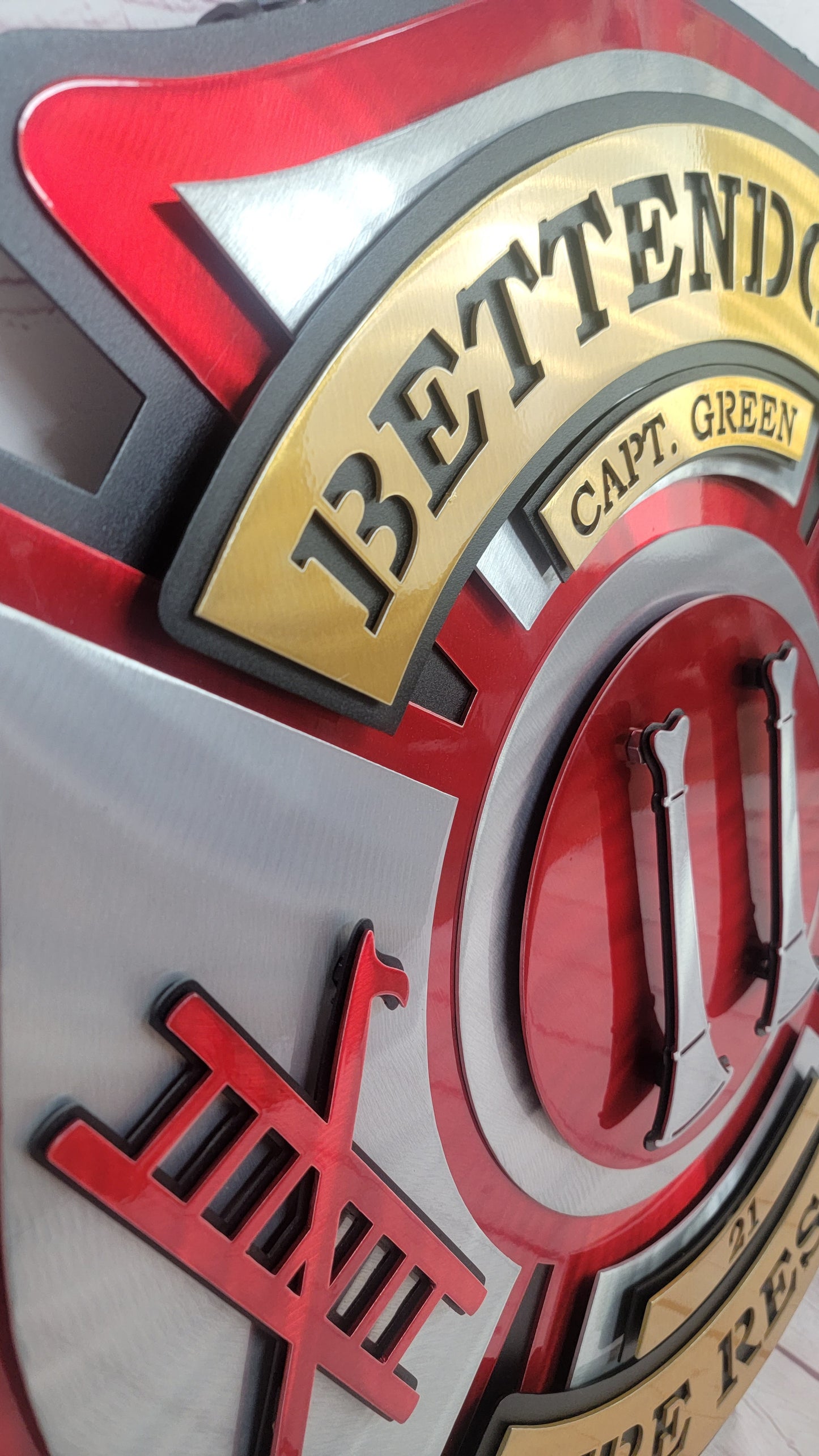 Bettendorf Fire Rescue Maltese Sield