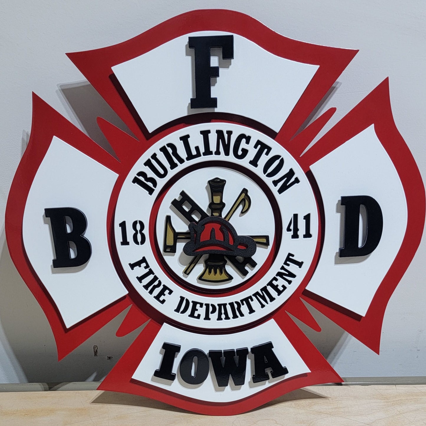 Burlington Fire Department Patch